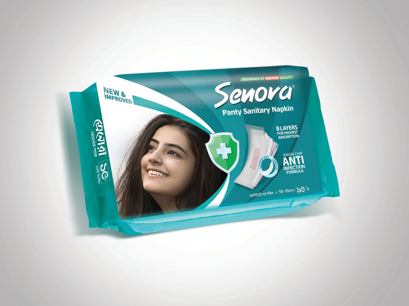 Senora Sanitary Napkin Panty System 10pcs