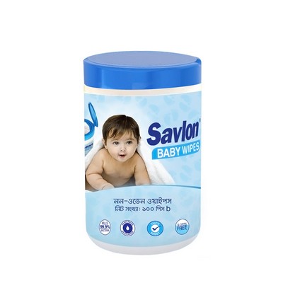 Savlon Baby Wipes Jar 100 Pcs